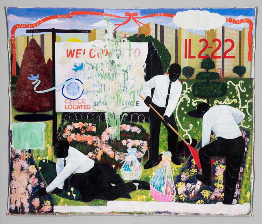Many MansionsDate: 1994 Artist: Kerry James Marshall American, born 1955